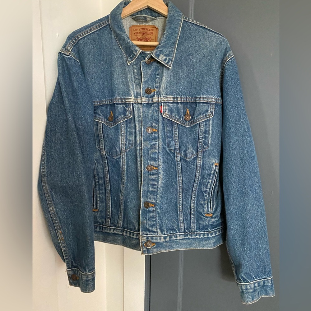 Vintage Levi's Blue Denim Jacket for Men